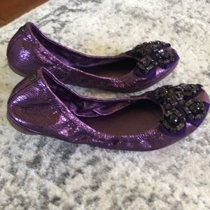 Tory Burch Azalea Ballet Flats Size 8